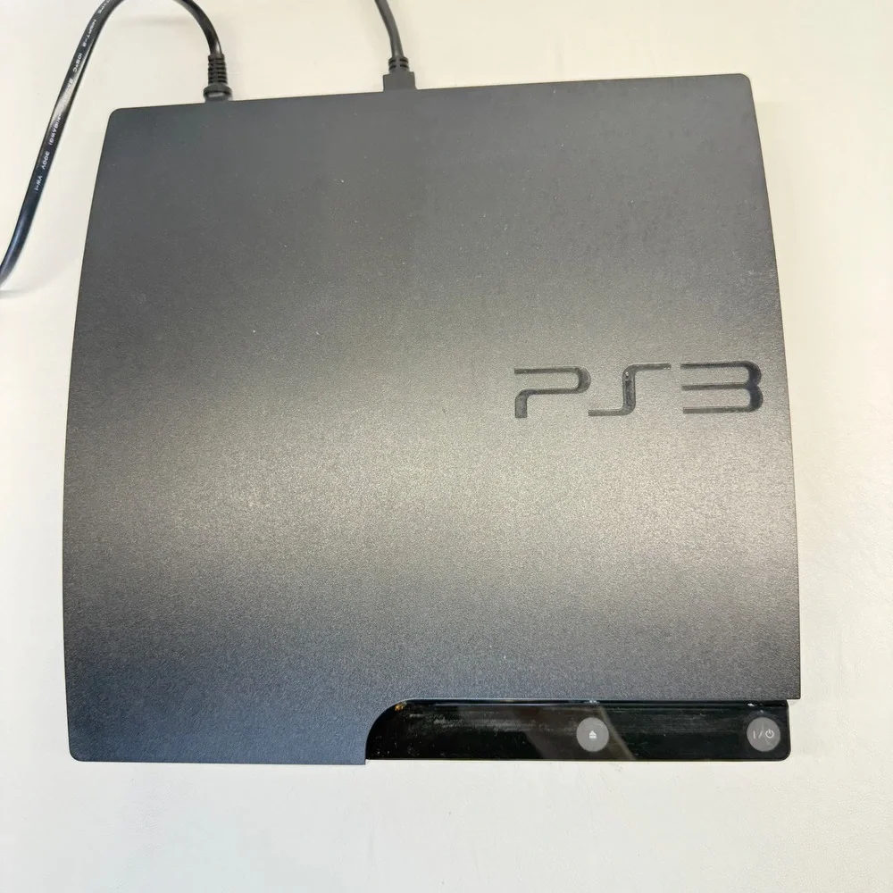 Sony PlayStation 3 PS3 Console Charcoal Black CECH-2501A Tested Works
